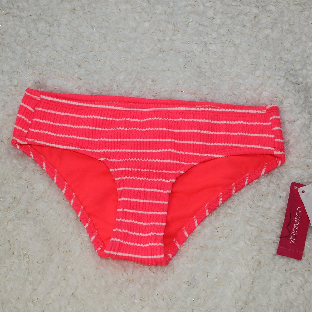 Textured Cheeky Bikini Bottom